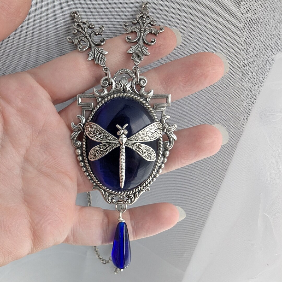 Sterling Silver Fairy Crescent Moon Pendant Necklace made with